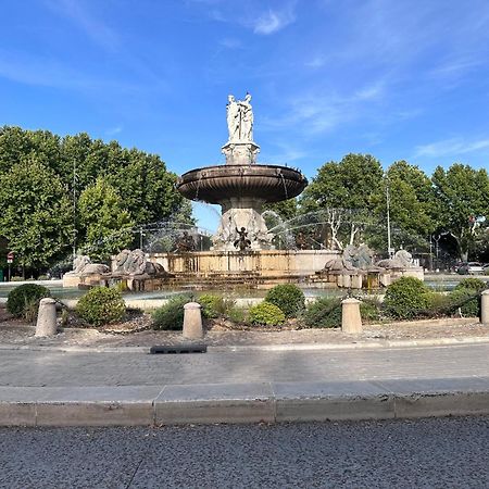 Joli Studio Le Clos D'Aix Avec Grande Terrasse Piscine Et Parking Gratuit Aix-en-Provence Exterior foto